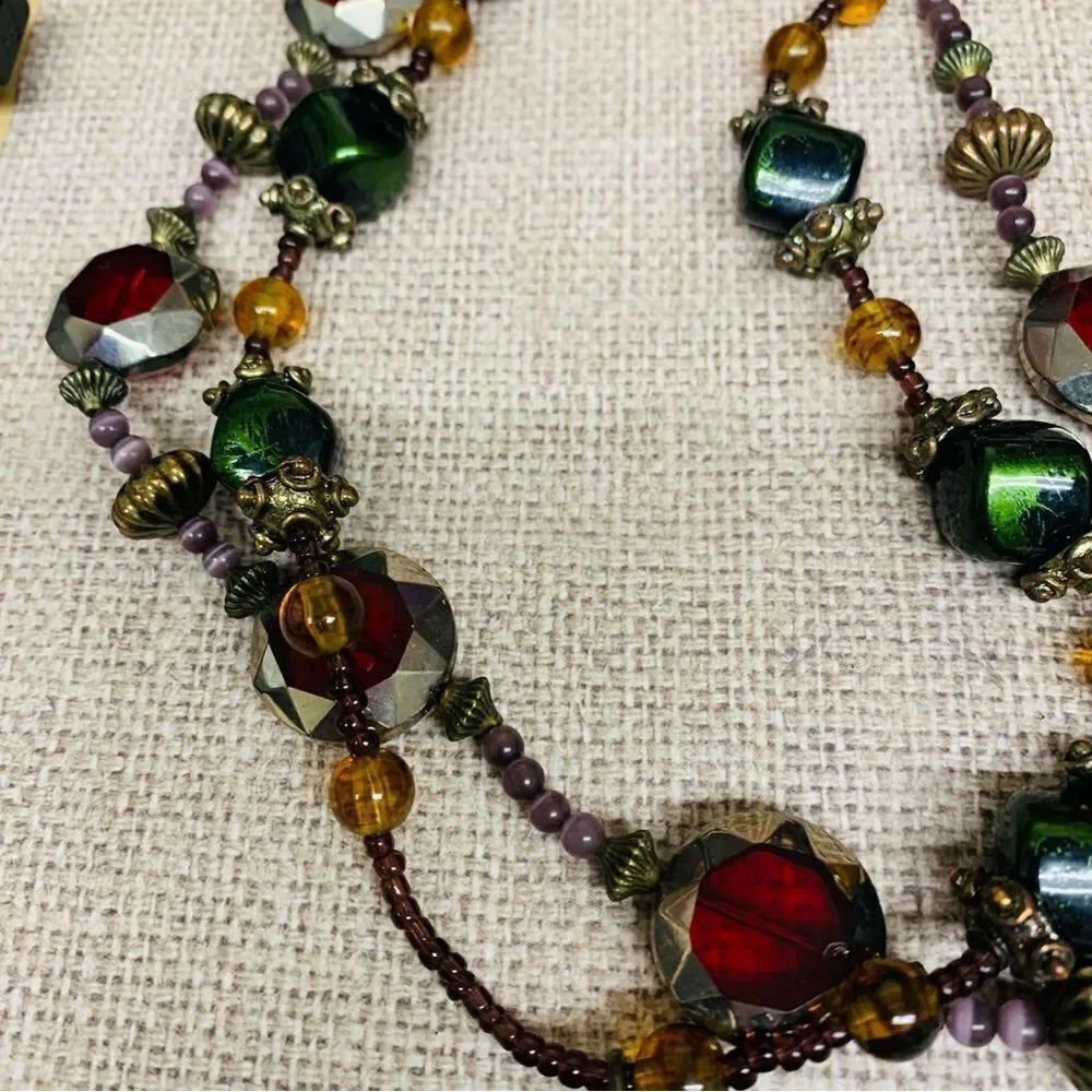 Glass Beaded Necklace Bundle‎ - Picture 5 of 6